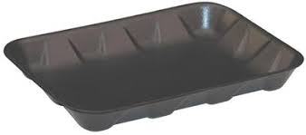[4PBLACK] Foam Tray 4P 4PP Black 9.25x7x1.25"